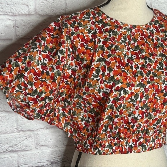 MVN The Label Fruit Print Crop Top - Picture 8 of 15